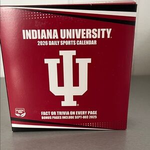 Indiana University 2026 Daily Sports Calendar